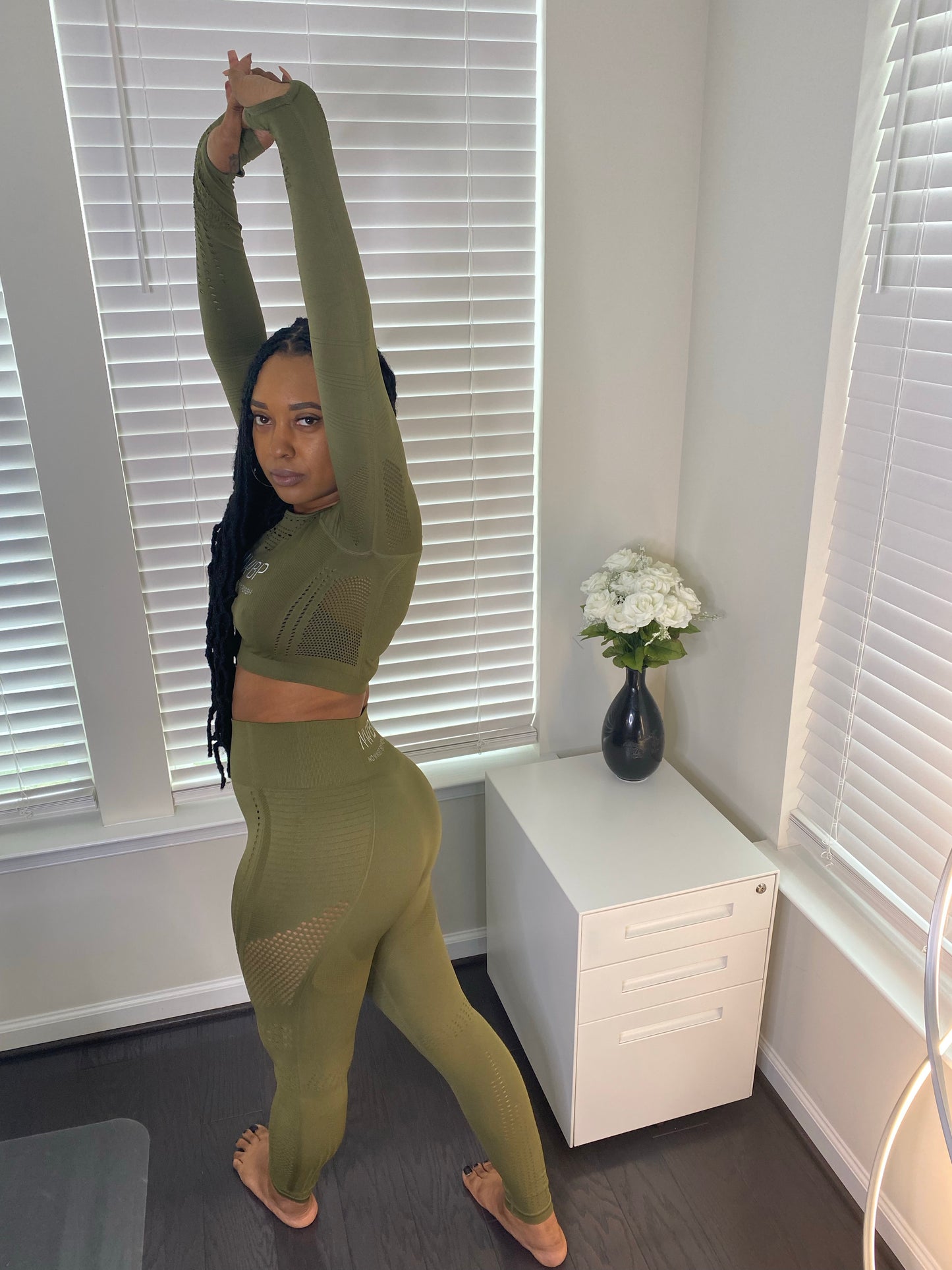 “Give me Courage” yoga set